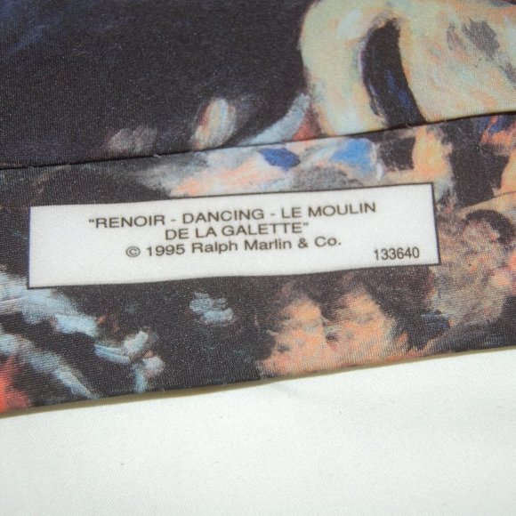 1995 Ralph Marlin Renoir-Dancing Tie - Picture 4 of 4
